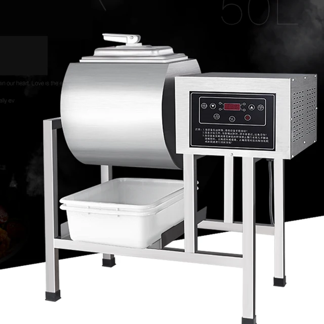 High Quality Sus 304 Automatic New Vacuum Salt Beef Meat Massager