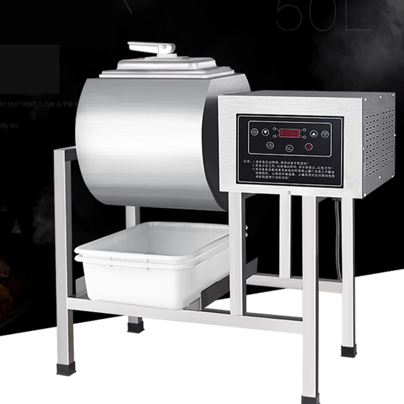 High Quality Sus 304 Automatic New Vacuum Salt Beef Meat Massager