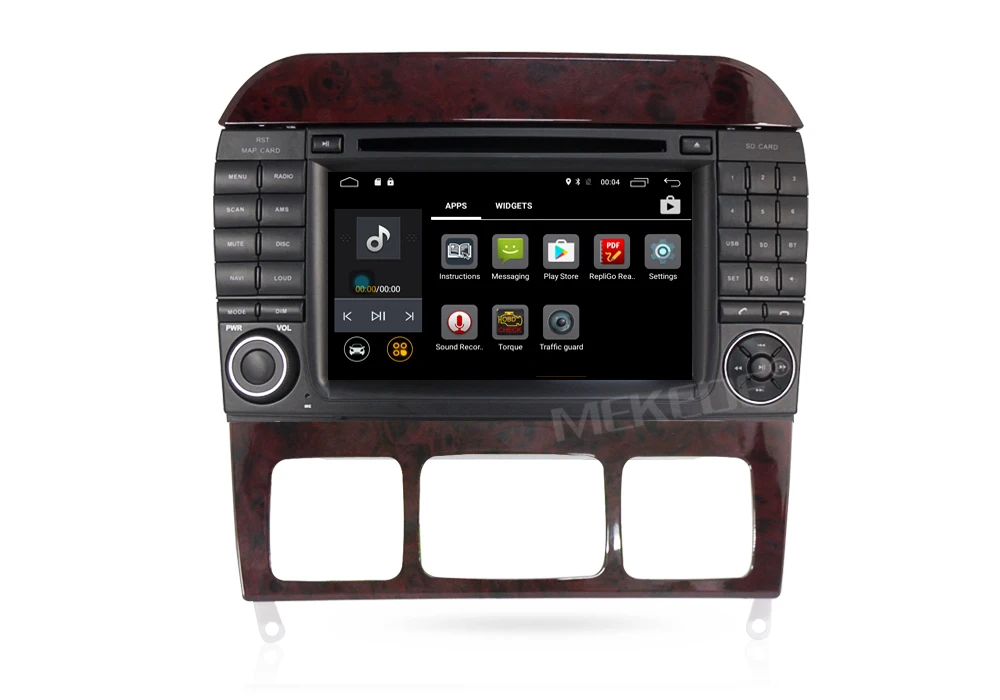 Clearance Android 7.1   Car DVD Player For Mercedes/Benz/S320/S350/S400/S500/W220/W215/C Class S Class 2G RAM 4G WIFI Radio GPS+8g map 14
