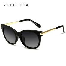 VEITHDIA Fashion Classic Cat Eye Women Sunglasses TR90 Frame Sexy Ladies Sun Glasses Eyewear oculos de sol For Women VT7016