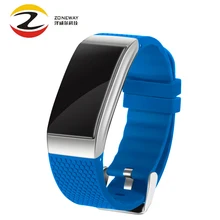 Zoneway умный Браслет DB07 ЭКГ мониторинг OLED экран фитнес-трекер пульсометр умный Браслет Fr iOS Android