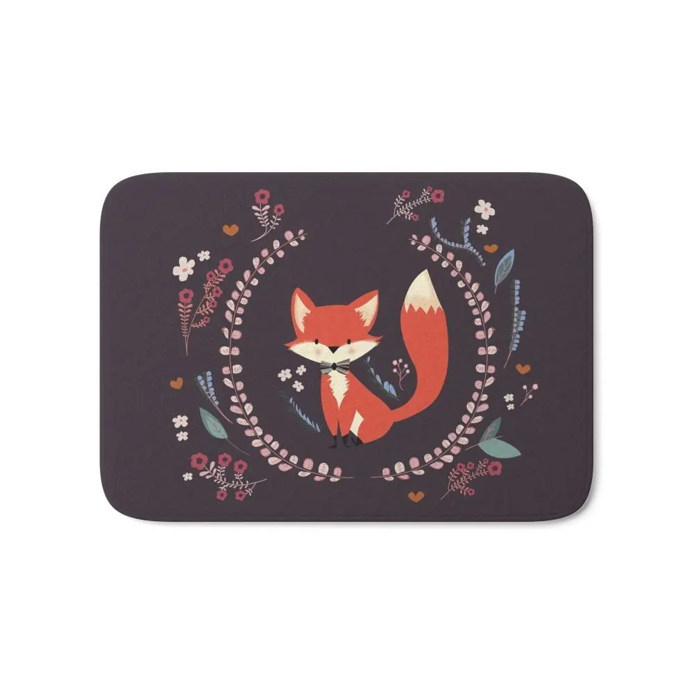 Creative Cute Little Fox Doormat Bedroom Living Room Decoration Mat