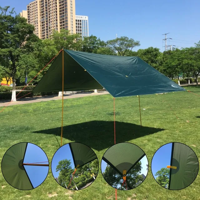 Best Offers Gear Silver Coating Anti UV Ultralight Sun Shelter Beach Tent Pergola Awning Canopy 210T Taffeta Tarp Camping Sunshelter Top Sal Best Offers Gear Silver Coating Anti UV Ultralight Sun Shelter Beach Tent Pergola Awning Canopy 210T Taffeta Tarp Camping Sunshelter Top Sal