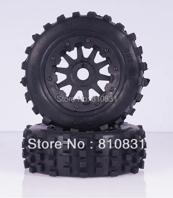 

Freeshipping The front large nail tires off-road tires kit for baja 5T/SC
