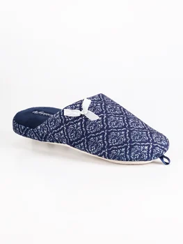 

DE FONSECA Slippers print texture-Blue