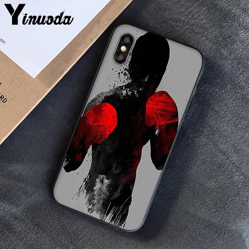 Yinuoda Muhammad Ali бокс Чемпион Новинка чехол для телефона Fundas чехол для iPhone 8 7 6 6S 6Plus X XS MAX 5 5S SE XR Fundas Capa