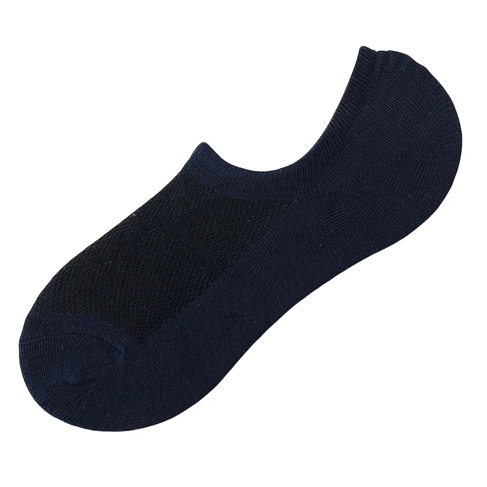 Женские Удобные однотонные хлопковые носки унисекс; 1 пара; короткие носки до лодыжки; Новинка года; носки - Цвет: B