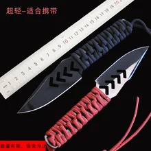 Watchman MH191 fixed blade camping hunting servival outdoor diving knife Paracord Umbrella Rope handle light weight knives