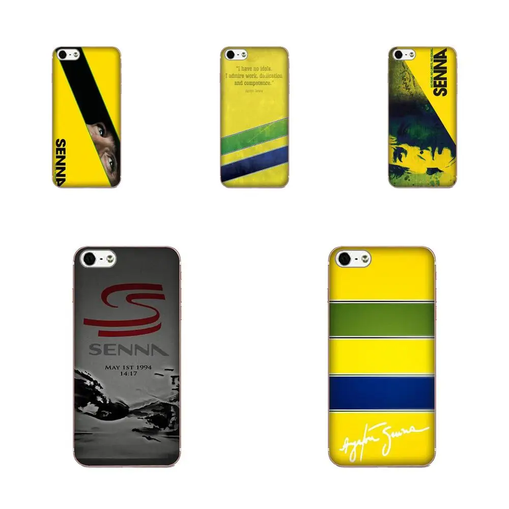 Ayrton Senna I Have No Idols For Samsung Galaxy Note 5 8 9 S3 S4 S5 S6 S7 S8 S9 S10 mini Edge Plus Lite Soft Pattern | Мобильные