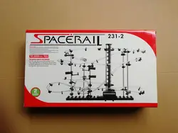 Американские Горки модель строительные блоки #231-2 Spacerail набор подарок для детей & Игрушки для учащихся Классическая серия Уровень 2