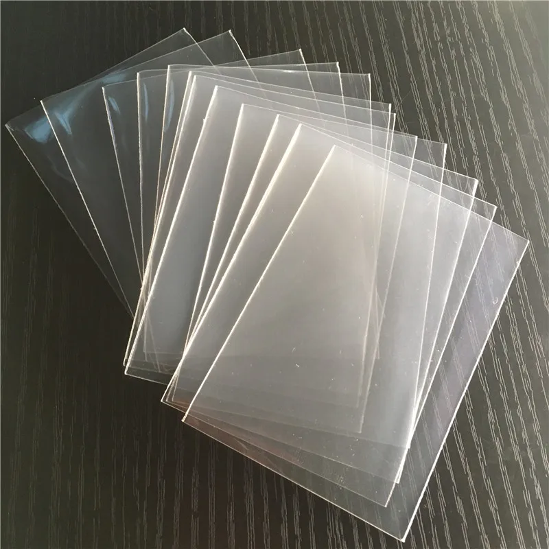 

300PCS/lot 4 Size Transparent Card Protector for Board Games Cards Gathering Card Sleeves