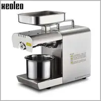 XEOLEO Oil Press Machine Peanut Oil Presser Extractor Use for Olive/Sesame/Melon seeds/Rapeseed/Flax/Walnut Bean Processor 1