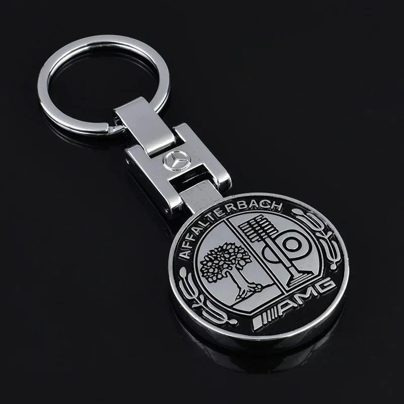 

H Buckle Mercedes Benz Amg Apple Automobile Symbol Vehicle Bid Genus keychain Advertisement Key Ring Link Pendant gifts for men