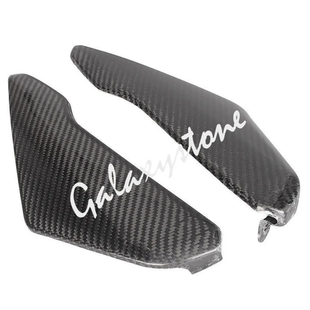 

Carbon Fiber Tank Side Covers Panel Fairing for Suzuki GSXR600 GSXR750 2004 2005 K4 04 05 Motorcycle Side Lining