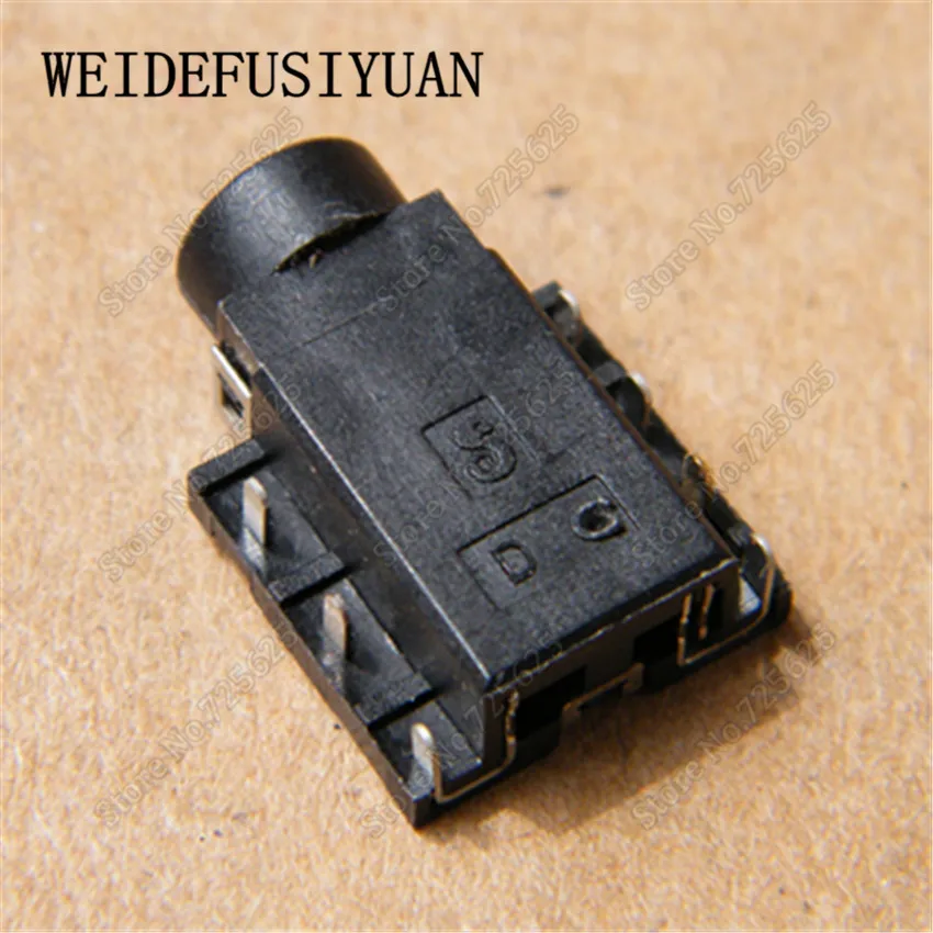 50 100PCS Audio Jack Plug Headphone MIC Port for Lenovo Asus Acer Dell 7 Pin Headphone Microphone Socket Connector