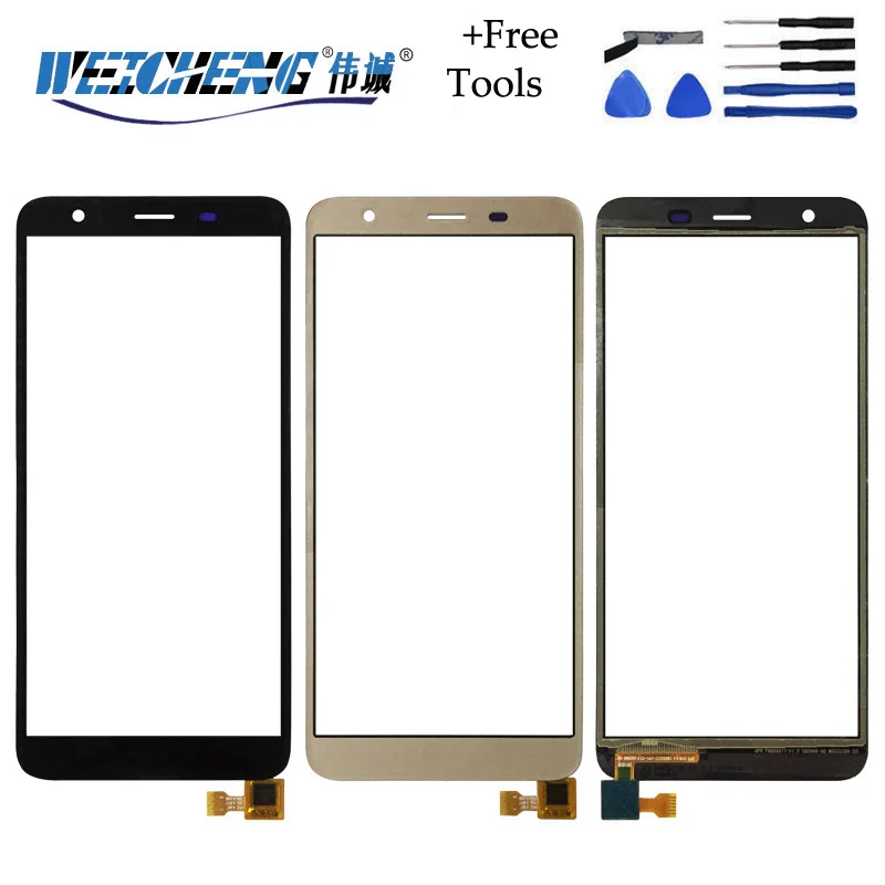 

WEICHENG Black/Gold For Ulefone S1 Touch Screen Digitizer Phone Parts Factory Price For S1 touch Screen+tools