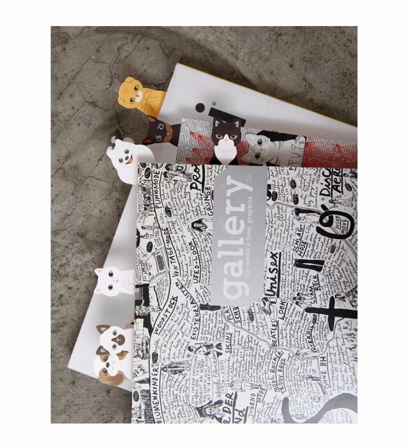 5 шт. милые животные Блокнот Kawaii офиса сделай сам Дневник наклейки стационарный набор Изделия из бумаги большой подарок