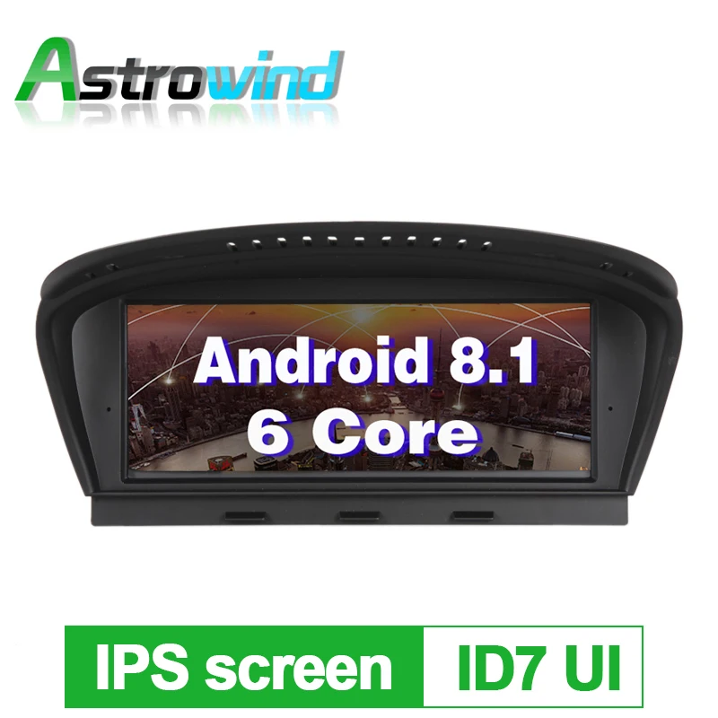 Cheap 8.8 inch 32G ROM Android 8.1 Auto Player GPS Navigation System Media Stereo For BMW 3 Series E90 for BMW 5 Series E60 with CCC 0