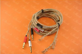 

Silver-plated copper single crystal headphone wire High quality repair line upgrade fever Heart of Ocean wire