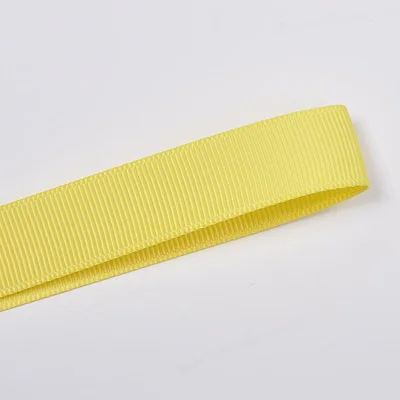 Elegant Yellow Gold Grosgrain Ribbon – 100 Yards for Gift Wrapping & Party Decorations