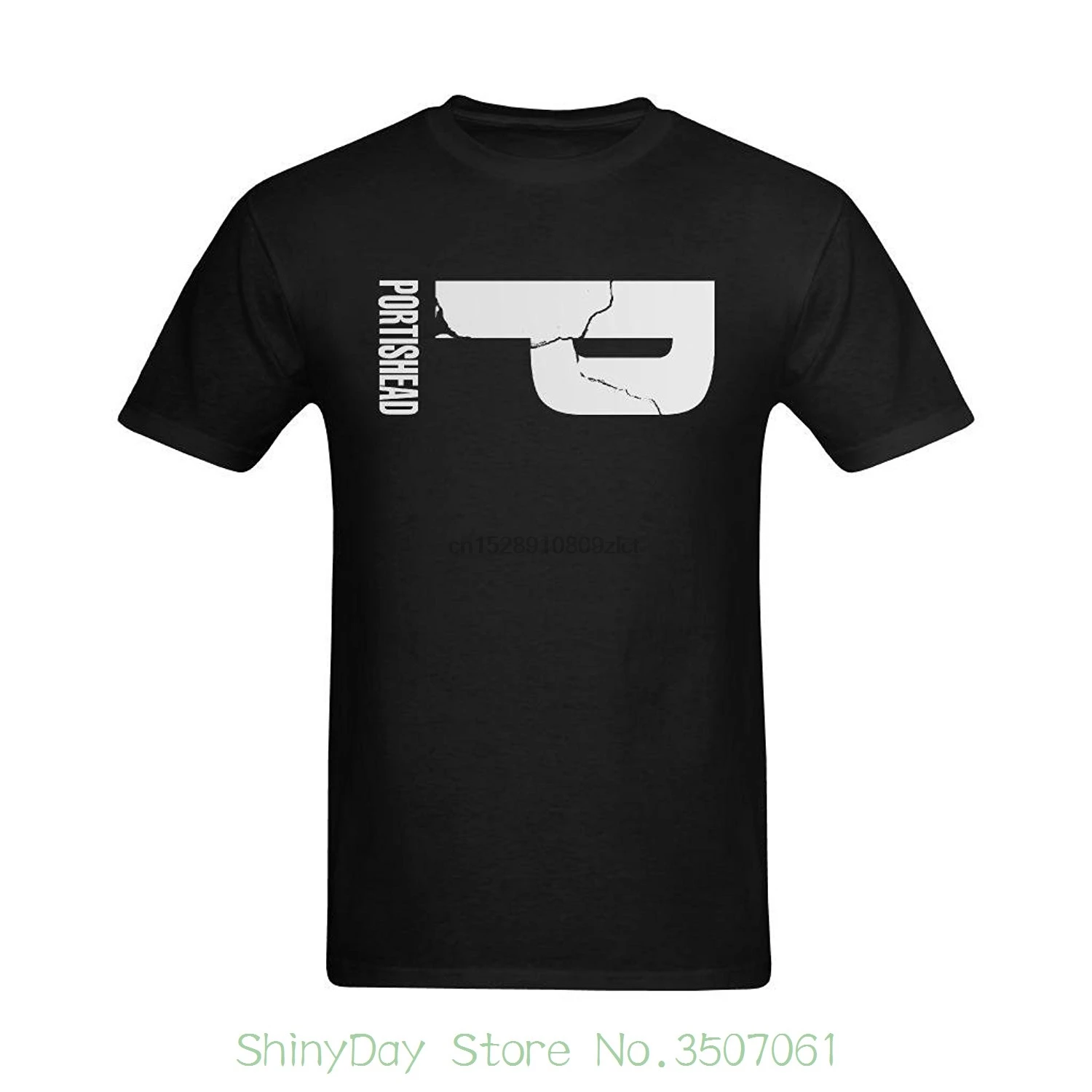 

O-neck Fashion Casual High Quality Print T Shirt Men Portishead Dummy White Art Design T-shirt