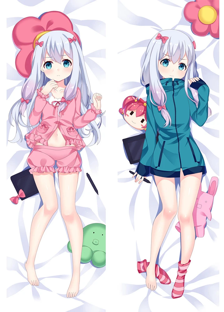 75010 (2)My sister is a porn comic teacher Hugging Body Pillow Cover Case Pillowcases Decorative Pillows