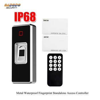

IP68 Waterproof Metal case Fingerprint standalone Access Controller support ID RFID EM card+Fingerprint home office access