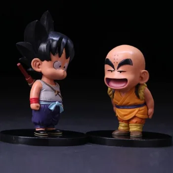 

Dragon Ball Childrenhood Son Goku And Kuri Pvc Action Figure Model Toy Movie & TV Dragon DIY Display Toy Cartoon Chirstmas Gift