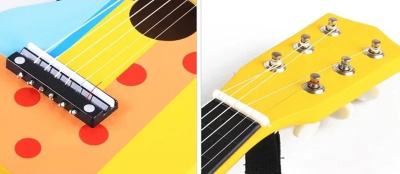 New Wooden toy 21 inch small wooden children's guitar Baby toy Free Shipping New Wooden toy 21 inch small wooden children's guitar Baby toy Free Shipping