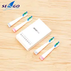 Seago Sonic electirc зубная щетка головки 20 шт. высокое качество Dupont Зубная щетка головка вращающаяся зубная щетка гарантия качества