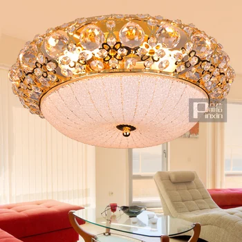 

Fashion Classic Gold Crystal Ceiling Lighting