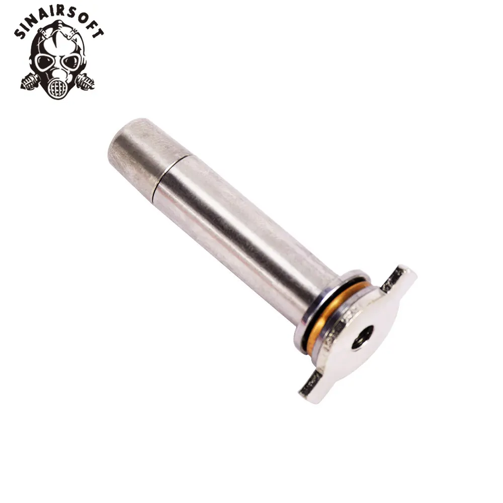 

SHS Vortex Bearing Spring Guide Stainless Steel Spring Guide for Ver.2/3 Airsoft M4 M16 MP5 G3 M249 AK Series AEG Gearbox