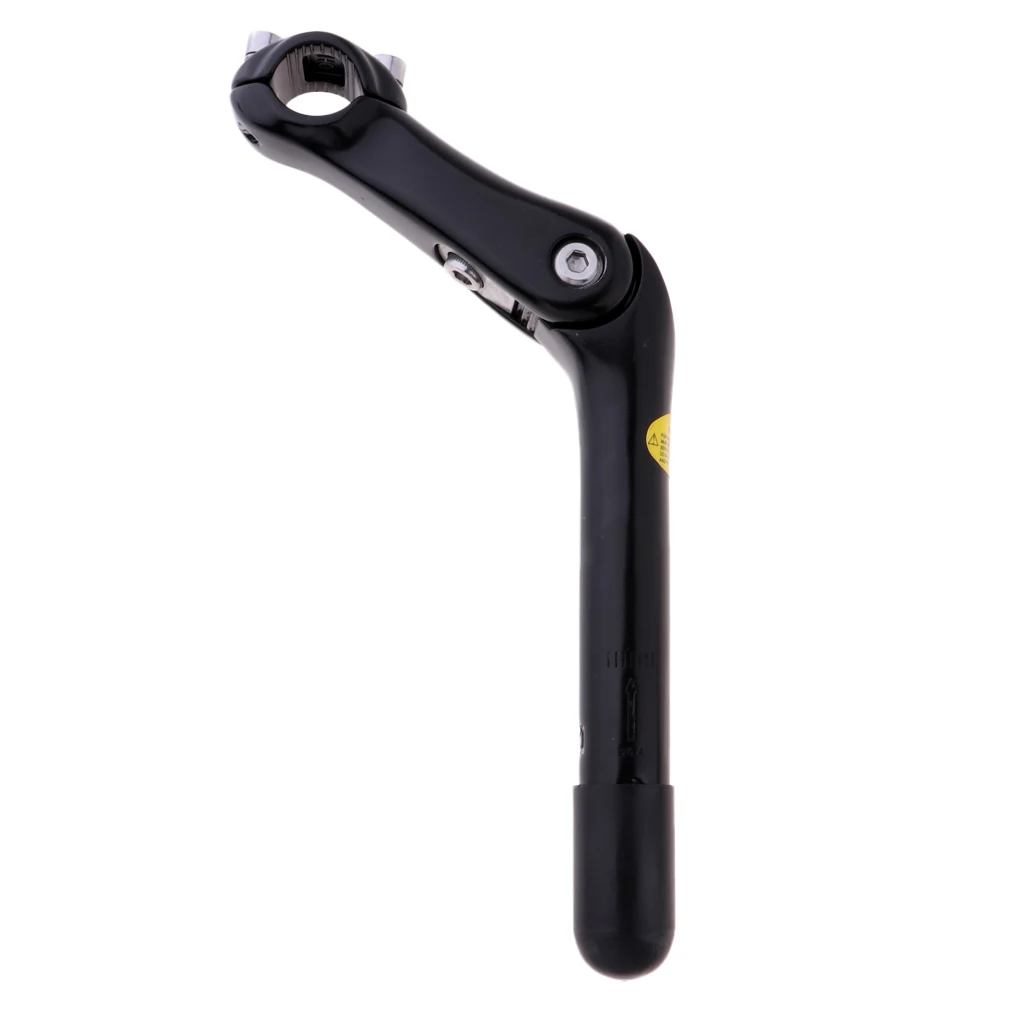 Adjustable 0-90 Degree Aluminum Alloy Bicycle Handlebar Stem Riser Adapter Extender Replacement for Road Mountain Bike MTB BMX