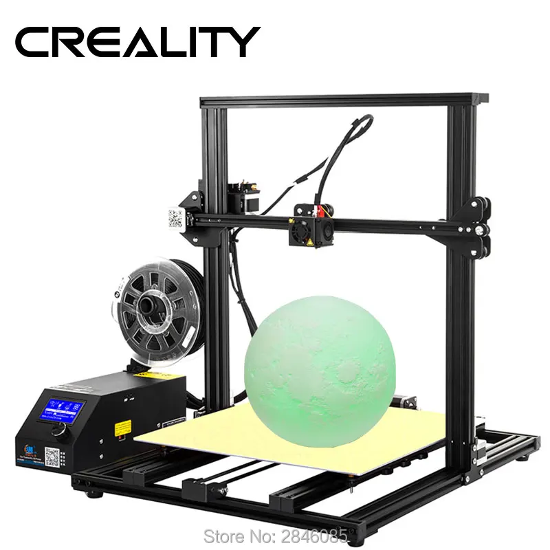 

Creality 3D Official Upgrade Version CR-10 4S Dual Z rod+resume print after power off +Filament detect/sensor 3D Printer Kit