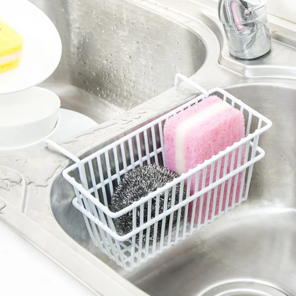Household Punch-Free Wrought Iron Towel Rack Kitchen Debris Rack household items vaatdoekhouder organizador cocina estanteria