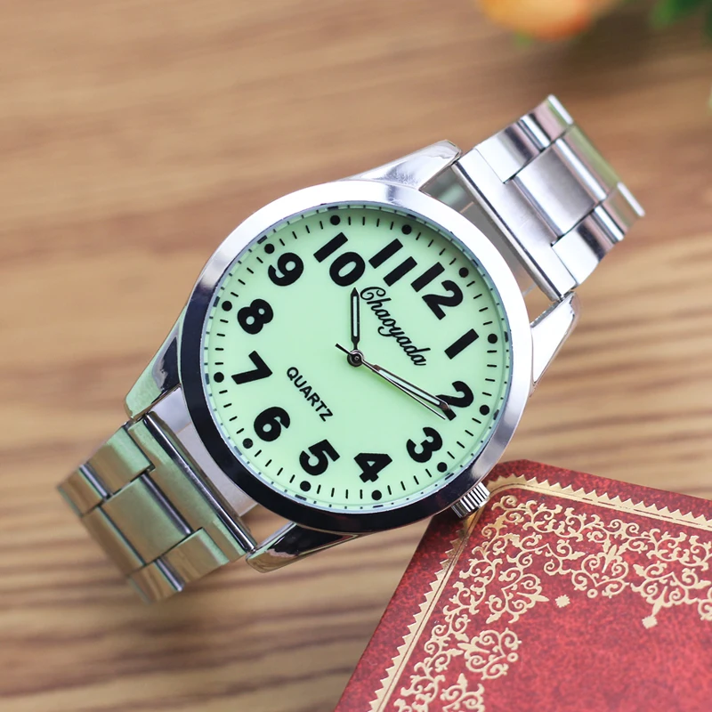 2024 Top Brand Mens Luminous Hand Watch Waterproof Luxury Quartz Business Stainless Steel Military Clock Male Relogio Masculino 3