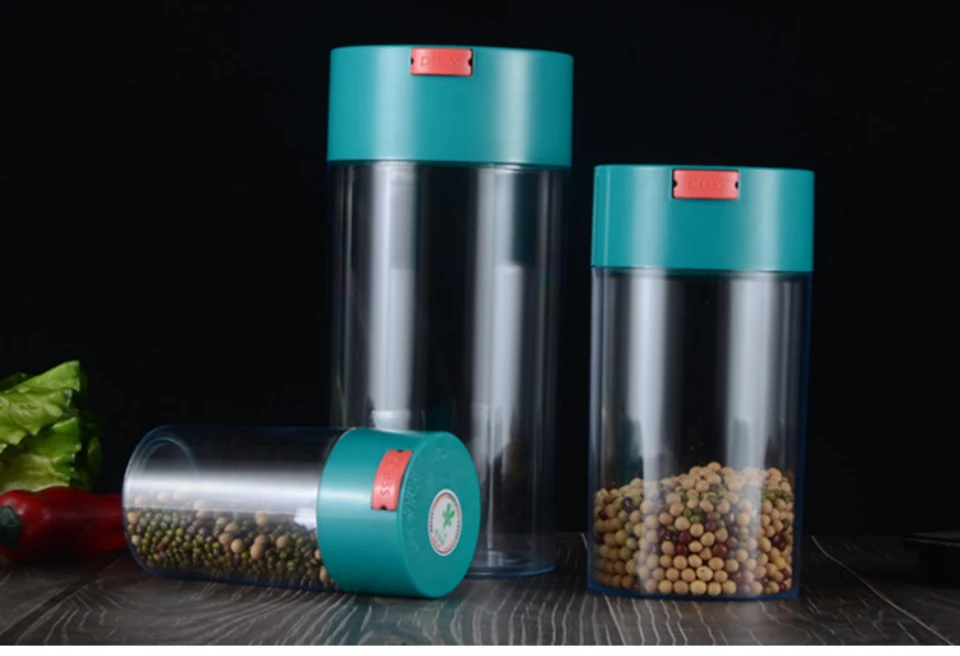 LSTACHi вакуумные контейнеры кофейные зерна свежая банка влагостойкий чайник пищевой уплотнитель горшок 3 модели вакуумный упаковщик горшки для запечатывания еды s