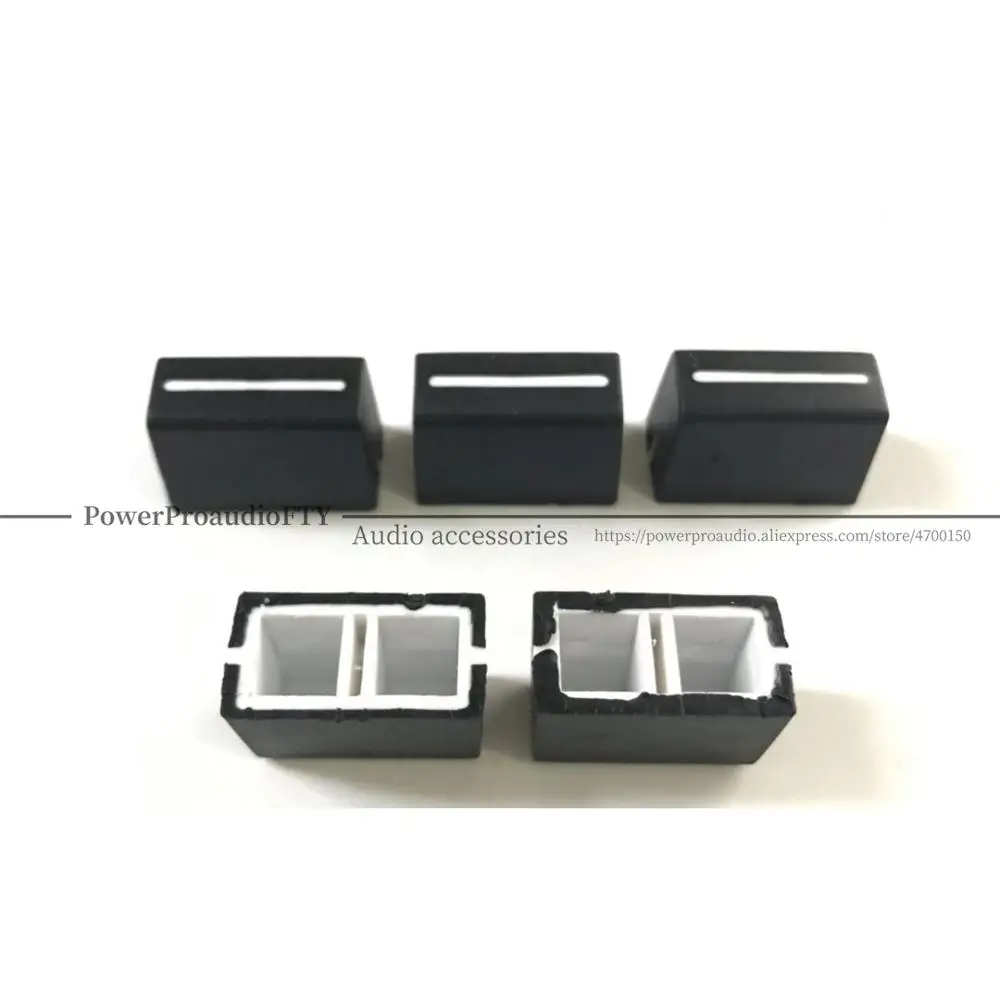 

5pcs Channel Crossfader Fader Cap Knob For RANE 56 57 61 62 64 68 black