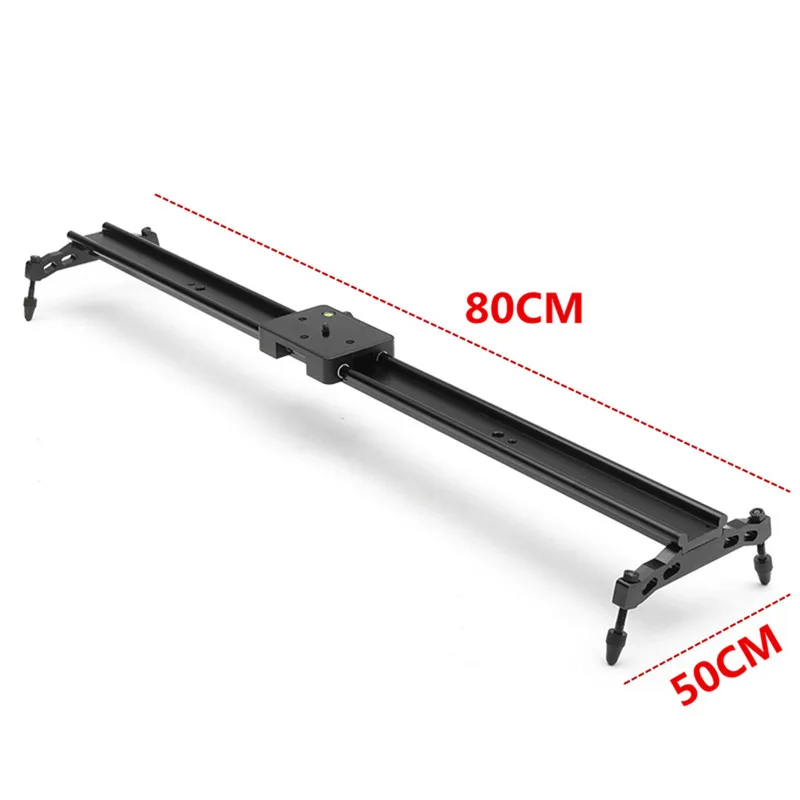 

Durable Quality 80cm 32" Black Track Rail Slider Video Stabilizer System For DSLR DV Camera Smooth