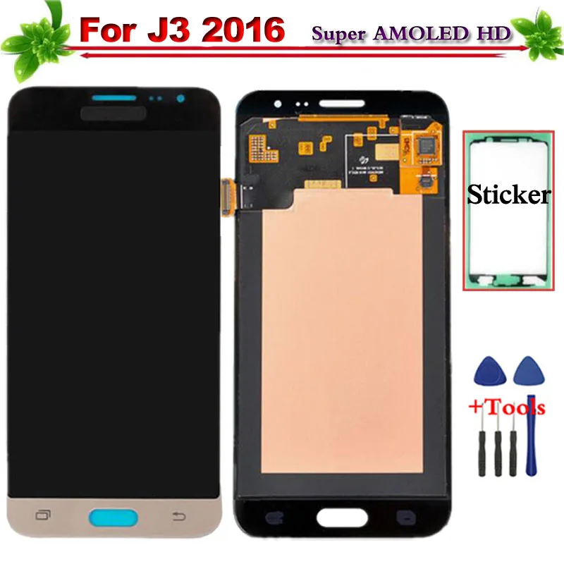 

SUPER AMOLED for Samsung Galaxy J3 2016 J320 J320F J320M J320P LCD Display Touch Screen Digitizer Assembly Replacement
