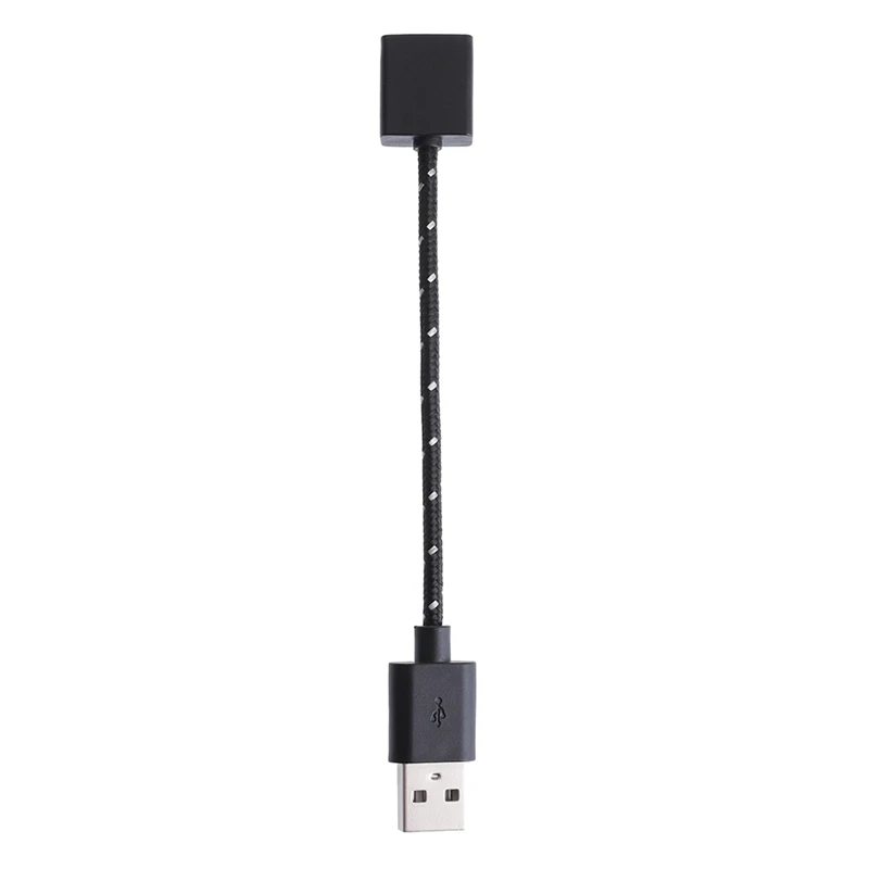 80 см 14 см Магнитная Адсорбция двойной порт универсальное USB зарядное устройство USB кабель провод для быстрого заряда для сигарет аксессуары нейлон - Цвет: Зеленый
