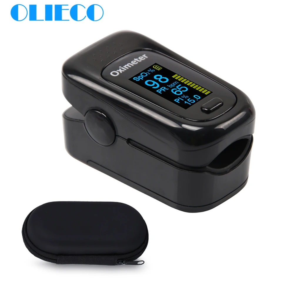 

Accurate Portable SPO2 PR PI ODI Finger Pulse Oximeter with Lanyard 4 direction OLED display Sleep Oxygen Saturation Oximetro CE