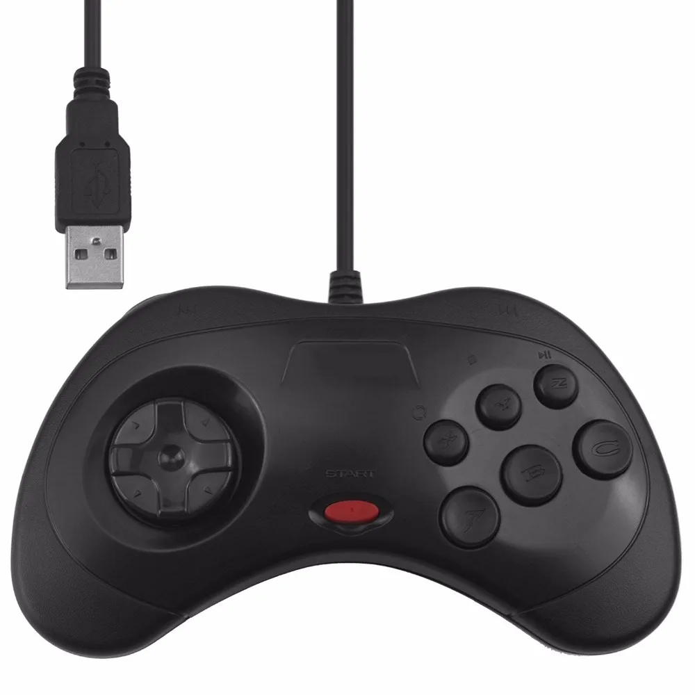 Hot Sale Wired USB Controller Gamepad JoyPad Joystick For
