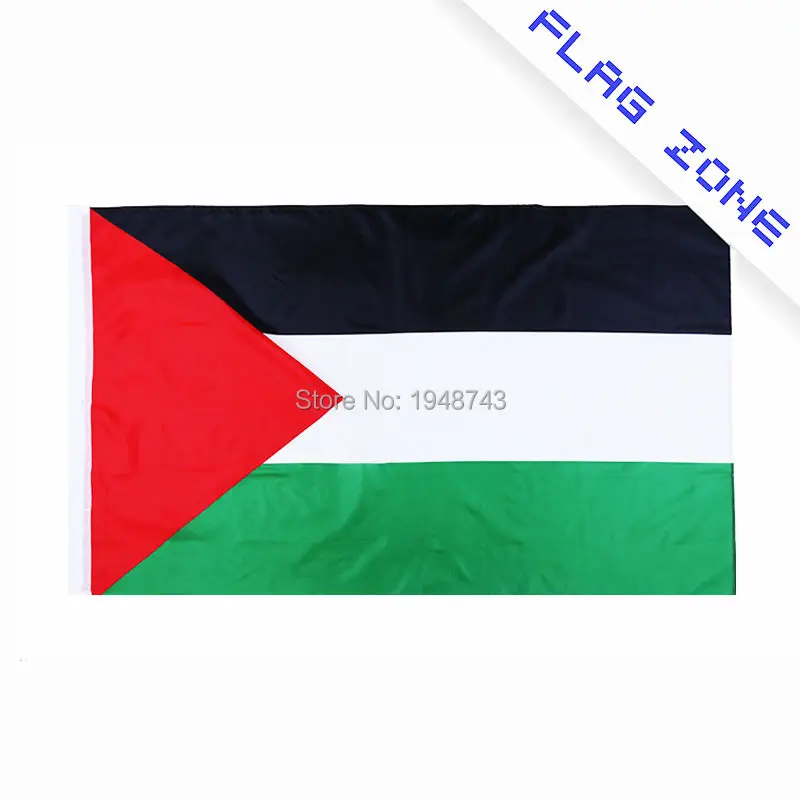 

2017 The Palestine Flag Polyester Flag 5*3 FT 150*90 CM High Quality Cheap Price In-kind Shooting