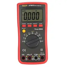 SZBJ DT9975 Digital Multimeter DC/AC Voltage Current Meter Handheld Voltmeter Ammeter Diode Triode Tester True RMS Auto Range auto range ammeter digital clamp meter lcd backlight current voltage tester handheld voltmeter ohmmeter voltage meter