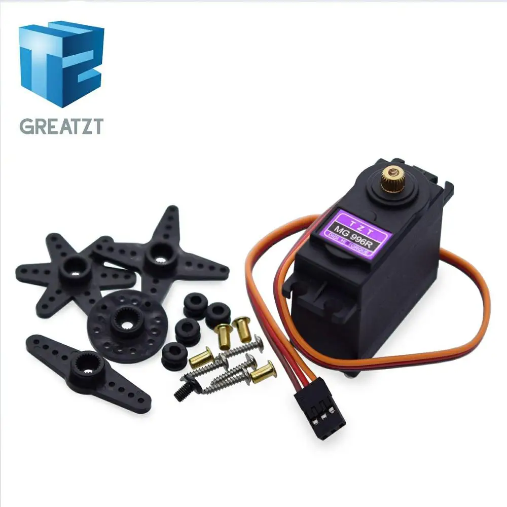

GREATZT Best Price Servos Digital MG996 Servo Metal Gear for Futaba JR Car RC Model Helicopter Boat For Arduino UNO diy