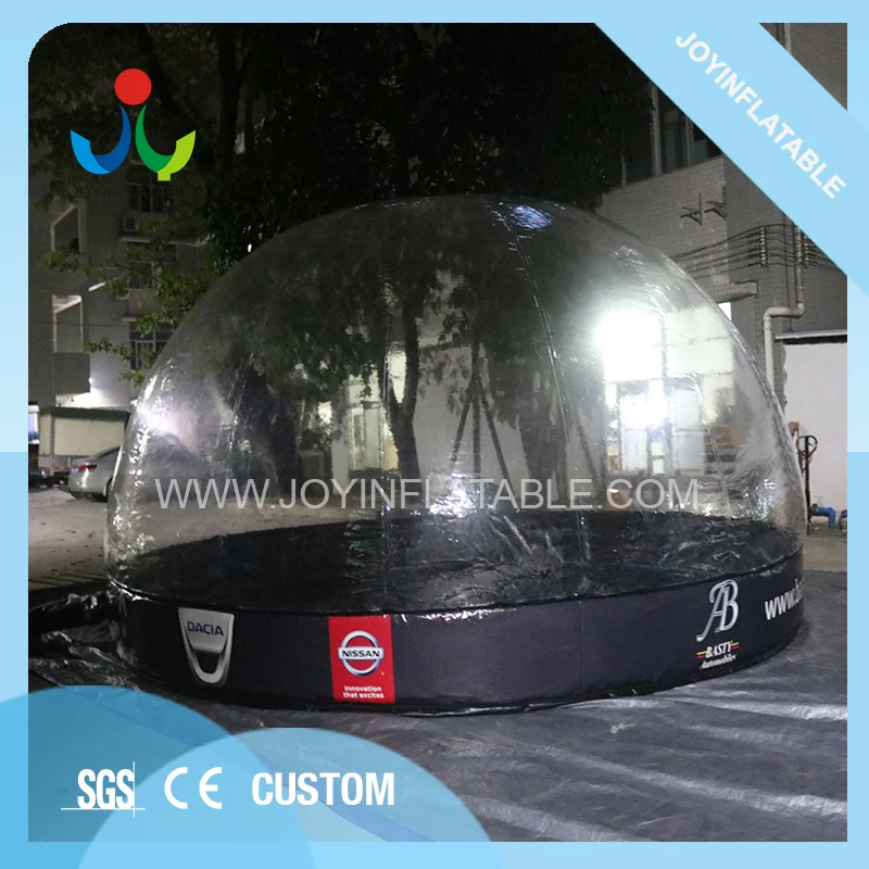 Waterproof  Inflatable TransparentClear Bubble Car Tent with Floor for Outdoor 3