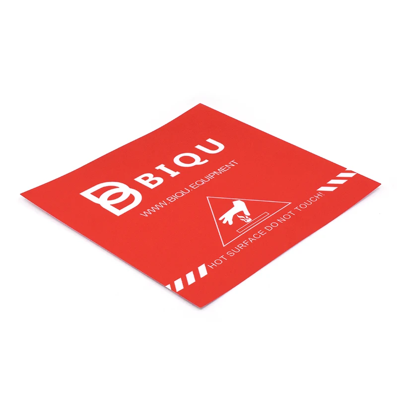 BIQU 200*200mm Heated bed sticker Print Bed Tape Print Stick Red for 3D Printer 