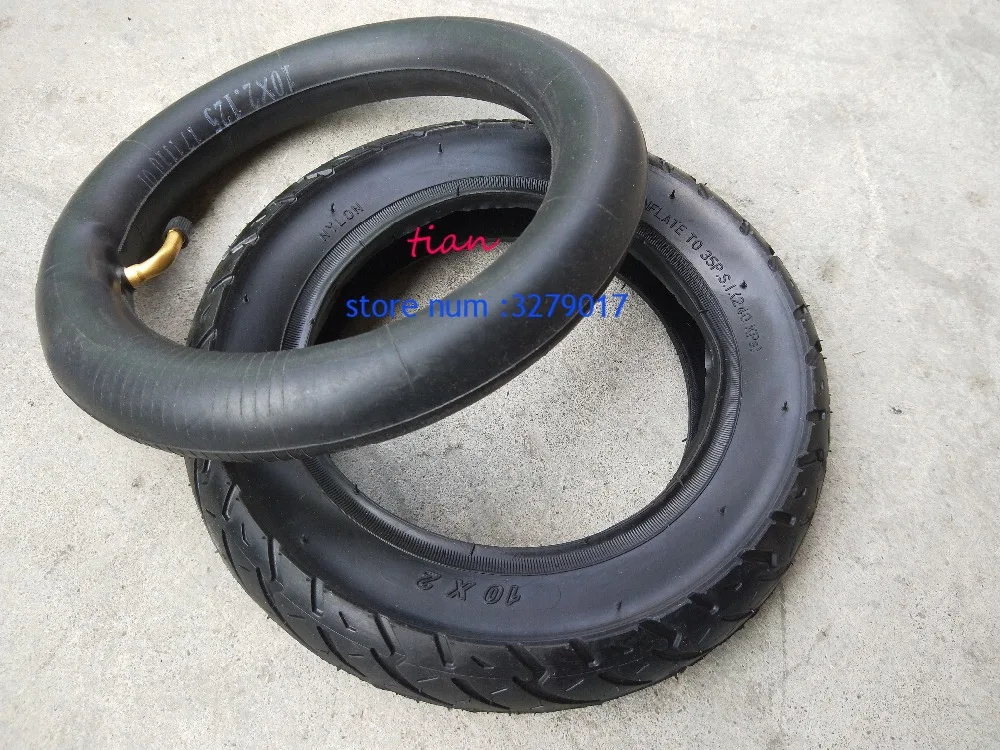 

10x2 inch Tyre Tire/Inner Tube for Scooter Pram Stroller Kids Bike Electric Scooter Balancing Hoverboard self Smart Balance