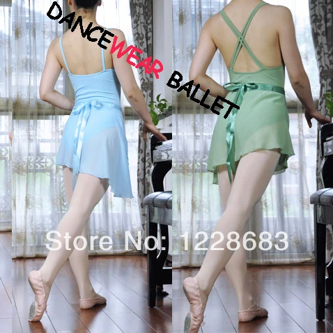 

Discount Semi Transparent Chiffon Tulle Dancewear Ballet Dance Dress Ballet Wrap Skirt